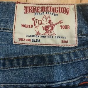 True Religion Straight Leg Jeans